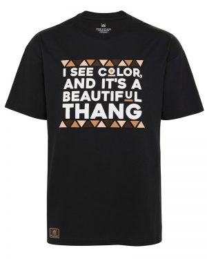 Unisex Black/White T-shirt <br> I SEE COLOR
